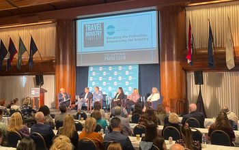 2025 ASTA Travel Industry Forecast: Elevating the Profession, Empowering the Industry panel at the National Press Club in Washington, D.C.