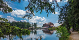 Black Forest, Southwest Germany, Baden-Wurttemberg, Lake Mummelsee, Mummelsee, TourComm Germany