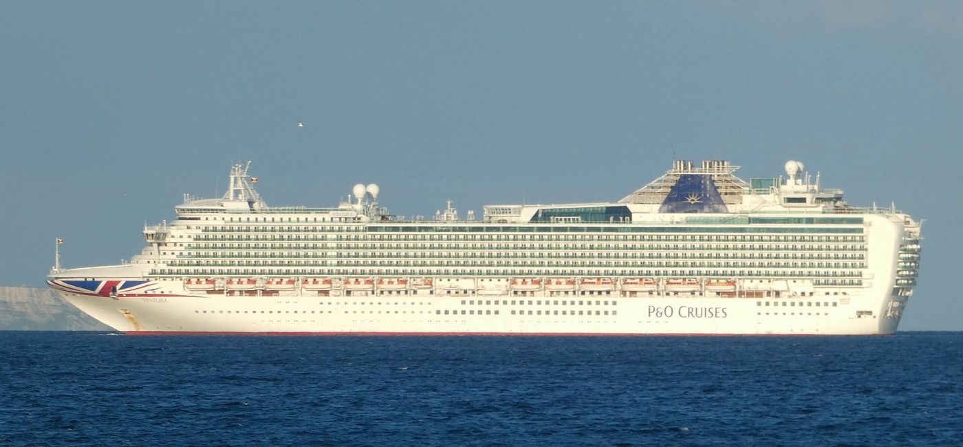 Image: P&O Cruises' vessel, Ventura. (Photo Credit: Wikimedia Commons/Andrew Bone)