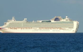 P&O Cruises' vessel, Ventura.