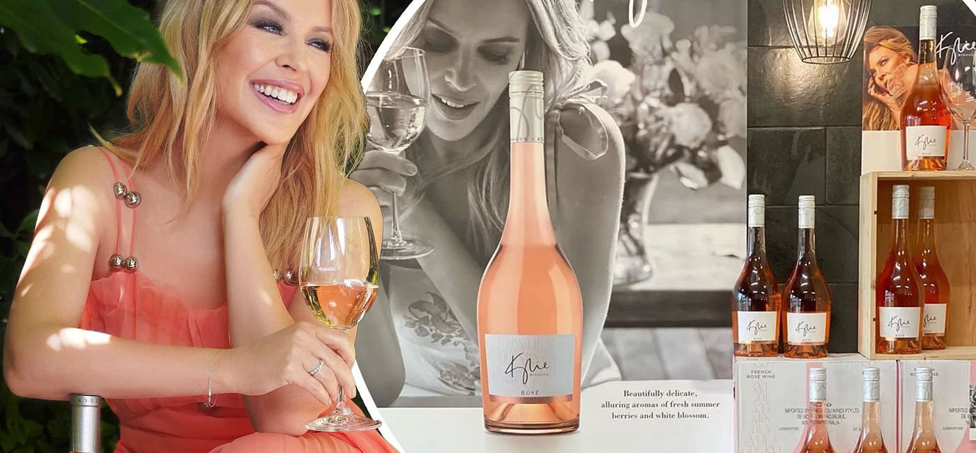 Image: Kyle Minogue non-alcoholic sparkling wine (Photo Credit: Princess Cruises)