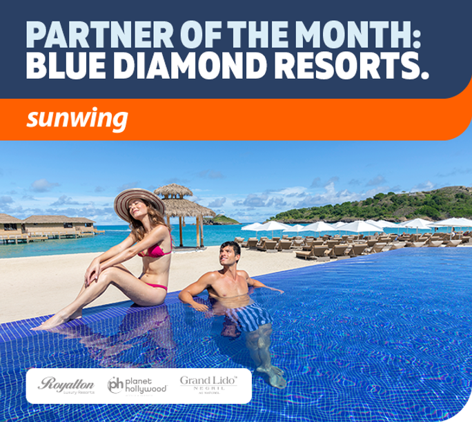 Sunwing Partner of the Month August 2025 Sunwing Partner of the Month August 2025