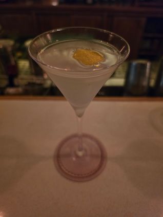 A cocktail at Highwayman, Halifax