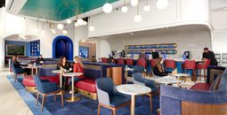 JetBlue's BlueHouse lounge at JFK airport