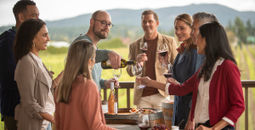 Wine Tasting on a Globus Tour