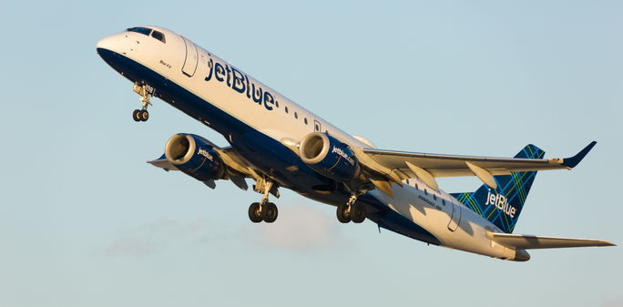 JetBlue Embraer 190 aircraft JetBlue Embraer 190 aircraft