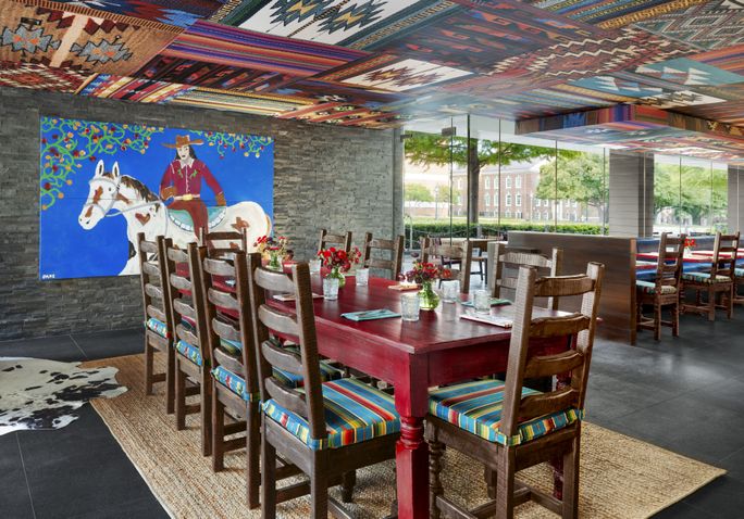 The Los Charros Tex-Mex Smokehouse, Graduate by Hilton Dallas's signature restaurant. hilton, graduate by hilton, graduate hotels, hotels in dallas, dallas hotels