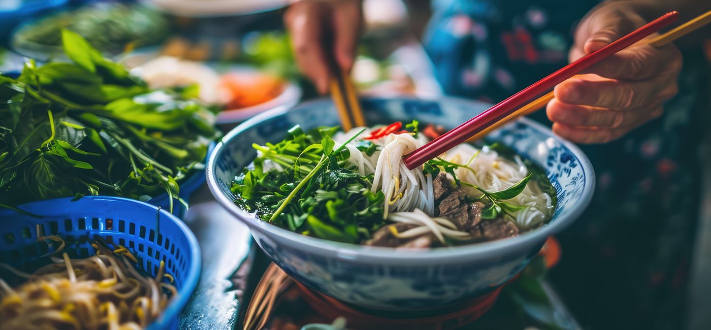Image: One of Vietnam's most well-known dishes is pho. (Photo Credit: Mr. Bolota/Adobe Stock)