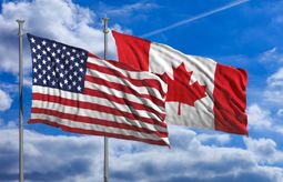 Canada, US, United States, US-canada tariffs, US-Canada relations, US canada flag, flags