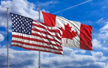 Canada, US, United States, US-canada tariffs, US-Canada relations, US canada flag, flags