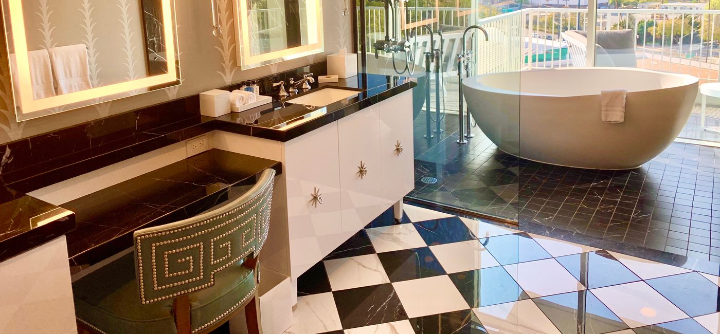 Image: The Presidential Suite at The Beverly Hilton. (Photo by Scott Laird)
