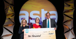 Debby Corwin, Founder & CEO of TAToolkit accepts the 2022 Entrepreneur of the Year Award