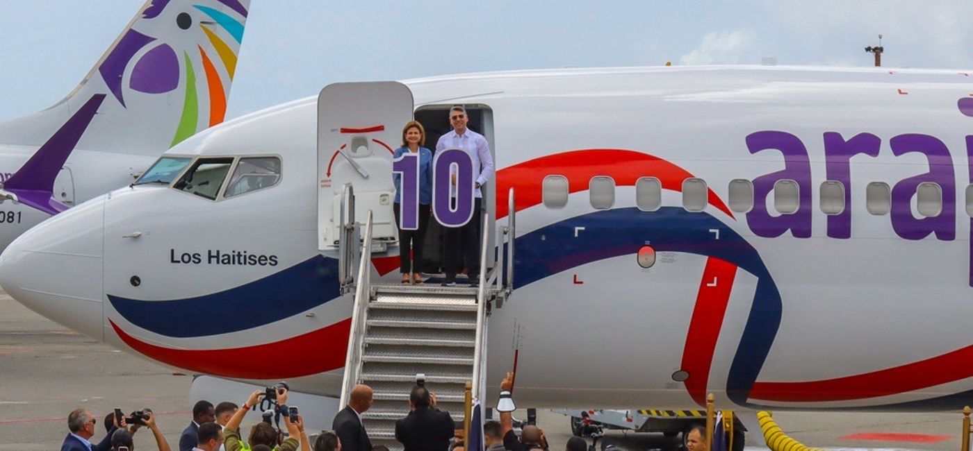 Image: Arajet 10th plane