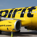 Spirit Airlines plane.