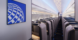 Polaris cabin on new United Coastliner plane