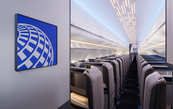 Polaris cabin on new United Coastliner plane