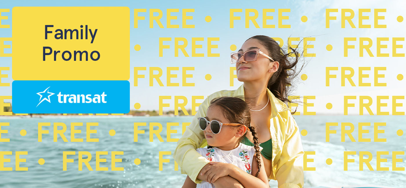 Image: Transat is offering free stays and meal for kids at select resorts this summer. (Photo Credit: Transat)