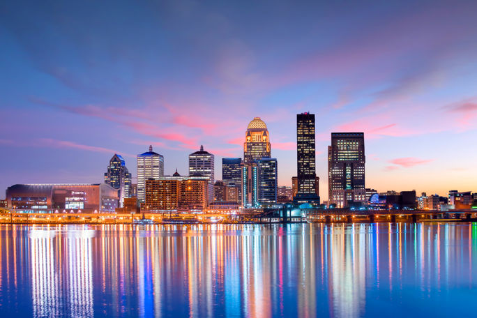 Downtown Louisville skyline Downtown Louisville skyline