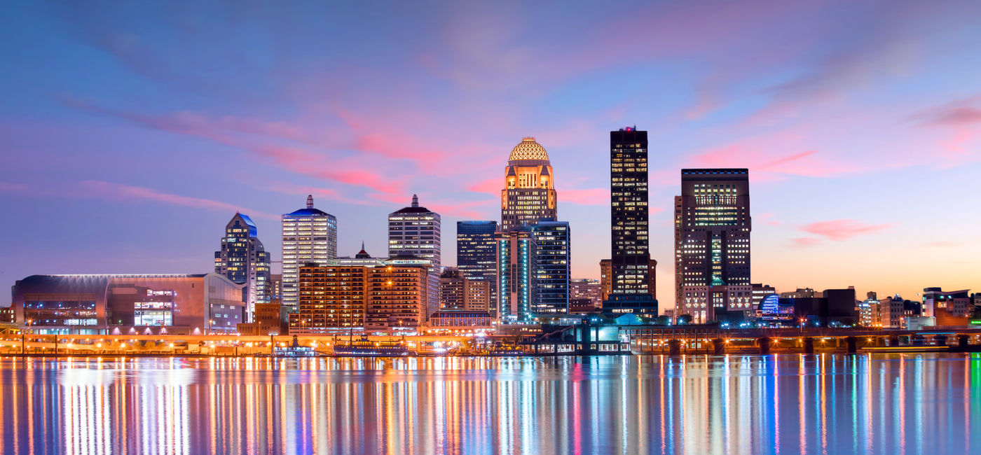 Image: Downtown Louisville skyline (Photo Credit: f11photo/Adobe)