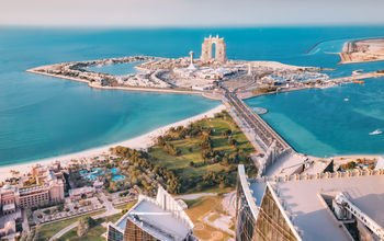 The Marina Village in Abu Dhabi, United Arab Emirates.