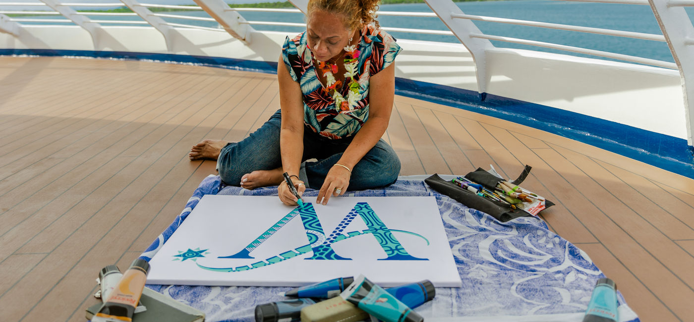 Image: Artists will join select sailings (Photo Credit: Windstar Cruises)