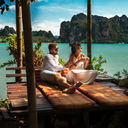 Couple enjoying a luxury vacation in Thailand