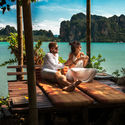 Couple enjoying a luxury vacation in Thailand