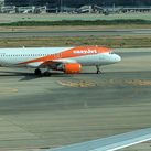 EasyJet plane, airplane, runaway, tarmac,