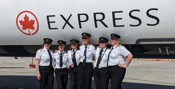 Air Canada female pilots