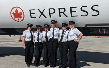 Air Canada female pilots