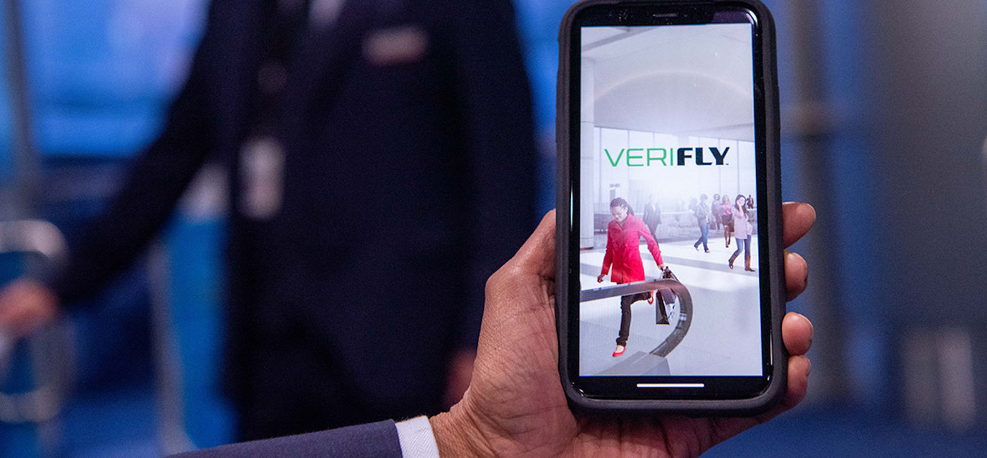 Image: VeriFLY is a secure app that serves as a mobile digital health passport. (photo courtesy of American Airlines)