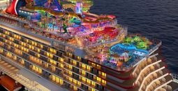 Rendering of Carnival's new Sunsation Point aboard the upcoming Carnival Festivale.