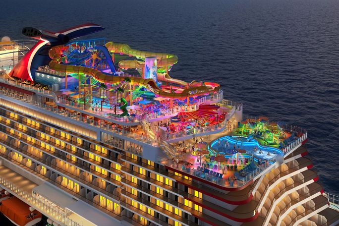 Darstellung des neuen Sunsation Point von Carnival an Bord des bevorstehenden Carnival Festivale. Darstellung des neuen Sunsation Point von Carnival an Bord des bevorstehenden Carnival Festivale.