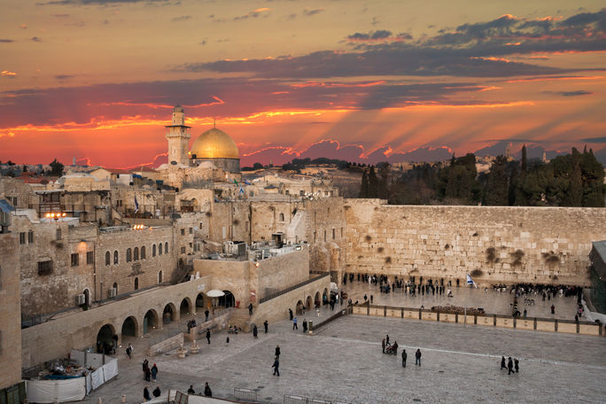 The Western Wall at the Temple Mount in Jerusalem, Israel. The Western Wall at the Temple Mount in Jerusalem, Israel.