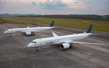 Porter Airlines E195-E2 aircraft