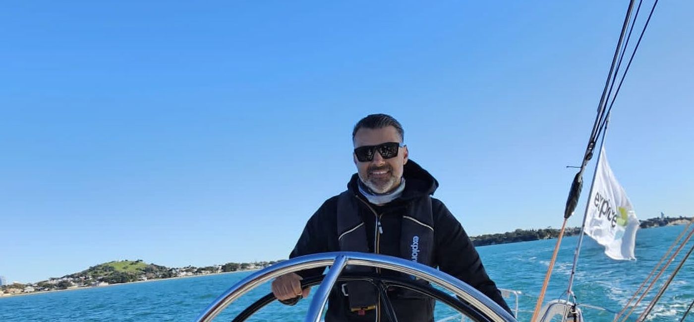 Image: Relax, Rares is at the helm. (Photo Credit: Rares Dimitru)