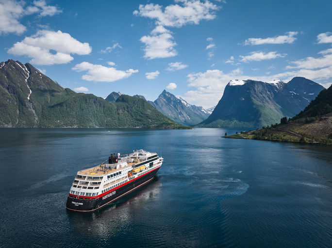 Hurtigruten's MS Trollfjord Hurtigruten's MS Trollfjord