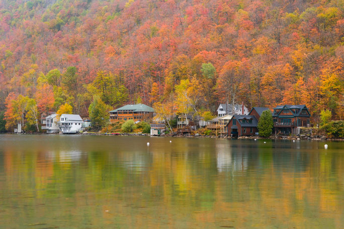 Burlington, Vermont in fall Burlington, Vermont in fall