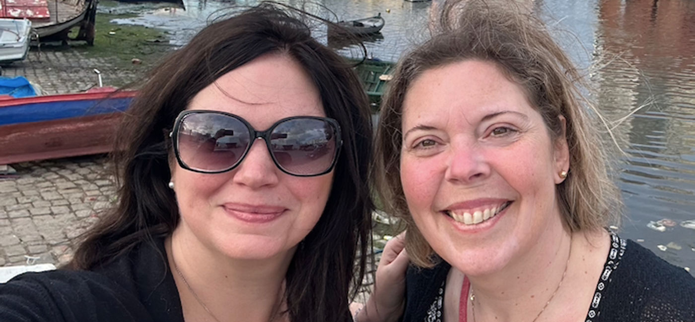 Image: Marsha Mowers and 5Continents' Claudia Tourigny (Photo Credit: Marsha Mowers)