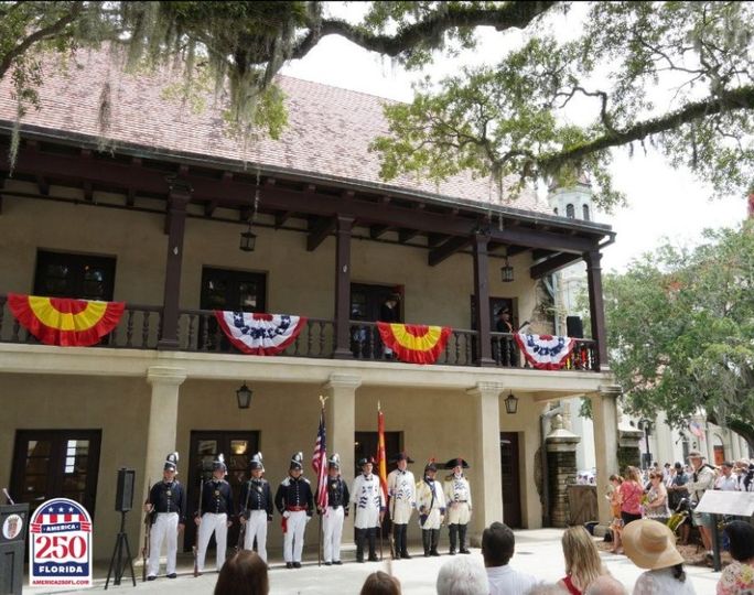 Tying into America250, Florida is promoting its historic sites, such as the Governor’s House Museum in St. Augustine. Tying into America250, Florida is promoting its historic sites, such as the Governor’s House Museum in St. Augustine.