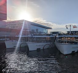 ASTA River Cruise Expo, trade show, AmaWaterways ships, river cruise ship