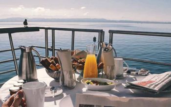 Delicious onboard dining