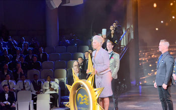 Sun Princess naming ceremony