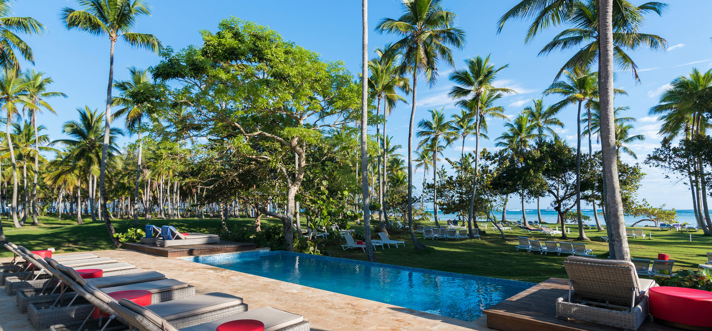 Image: One of the pools at the Wyndham Alltra Samana. (Photo Credit: Wyndham)