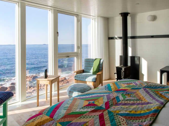 Rooms with a view, and a story.