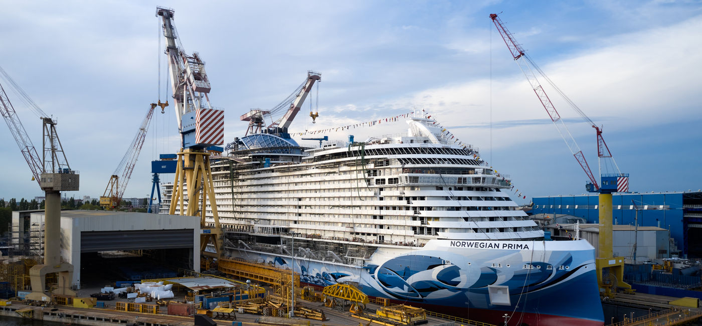 Image: Norwegian Cruise Line's Norwegian Prima. (photo via Norwegian Cruise Line Media)
