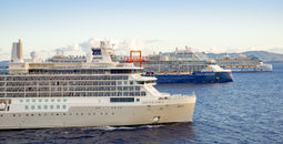 Ships from each of Royal Caribbean Group's brands: Royal Caribbean, Celebrity Cruises and Silversea Cruises.