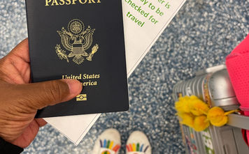 Passport and verified travel documents