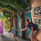 Artist Concept of 'Off the Page' at Disney Hollywood Studios