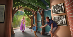 Artist Concept of 'Off the Page' at Disney Hollywood Studios